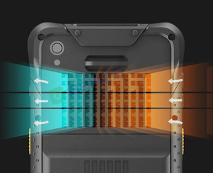 Genzo H6ij 6.5 Inch Robuuste Industriële Pda Windows 10 Apparaat Mobiele Windows-Computer Met Barcodescanner Handheld Windows 11 Pda - Product Image 2