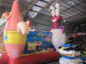 Châteaux gonflables animaux de 13 pieds pour la location commerciale de fêtes d'enfants en plein air - Product Image 5