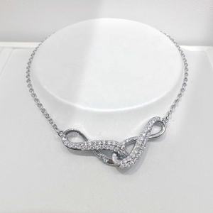 Pulsera de plata de ley 925 OEM con diseño de mariposa y flor para mujer, ajustable, elegante, chapada en oro, pulsera de cadena para la mano, pulseras de la amistad. - Product Image 3