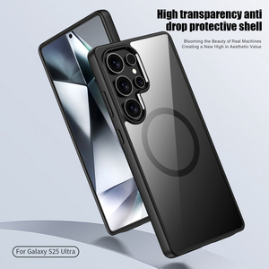Ultima custodia per telefono Anti-goccia di ricarica Wireless trasparente all'ingrosso per <span class=keywords><strong>Samsung</strong></span> S25 Ultra Trending Cover posteriore - Product Image 2