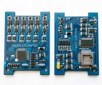 Diseño Independiente Oszer, Pruebas Completas Internas, Fabricación de Prototipos de PCBA LED, Capacidad de Fabricación, ATMEGA8A35, 1 oz de Grosor de Cobre, RGB