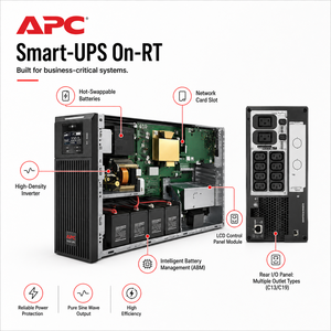 L'<span class=keywords><strong>onduleur</strong></span> en ligne monophasé d'<span class=keywords><strong>APC</strong></span> Schneider se lève 1kva 2kva 3kva se lève en ligne avec la batterie se lève - Product Image 6