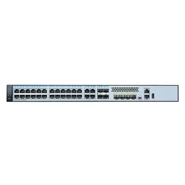 Alta qualidade Enterprise Switches S5720-36C-PWR-EI-AC 28*10/100/1000BASE-T Portas S5720 Série interruptores de rede industrial