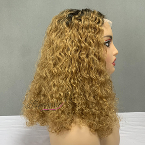วิกผมบ๊อบลอนหรูหราสไตล์เวียดนาม ผมแท้ 100% แบบซุปเปอร์ดับเบิ้ลดรอน ฟูเป็นธรรมชาติ สำหรับผู้หญิง สวมใส่ได้ทุกวัน - Product Image 2