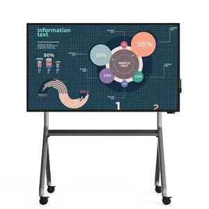 65 75 82 86 100 zoll elektronische interaktive whiteboard smart-digital board für den unterricht kinder schule