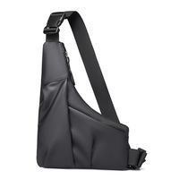 Sac triangulaire tendance, nouveau design bandoulière, sac de poitrine élégant et décontracté, léger, unisexe