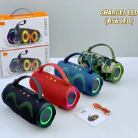 Enceinte Bluetooth LED CHARGE6, Subwoofer Portable, Boîte Sonore Haute Puissance pour l'Extérieur et la Maison, Idéale pour la Danse en Plein Air