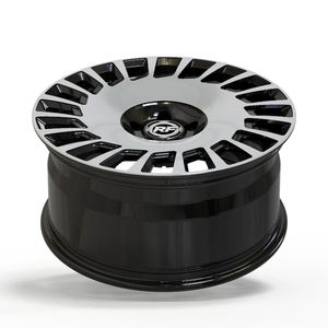 Jantes en alliage d'aluminium forgées SYAC noir brillant à rayons multiples, haute performance, ajustement universel, nouvelles options 25mm/40mm - Product Image 4