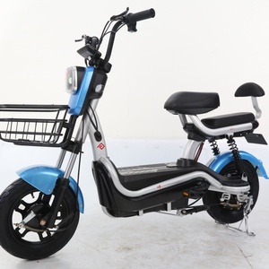 Bicicleta Eléctrica con Batería de Litio 2024, Scooter Eléctrico de 2 Plazas, Scooter Eléctrico/Bicicleta Eléctrica para Entrega de Comida - Product Image 2