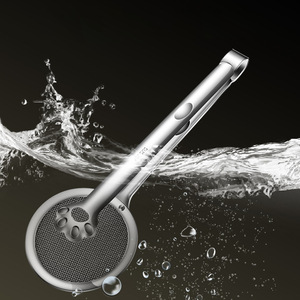 Colador de cocina de acero inoxidable 304 con forma de pata de gato, pinza extendida hueca para escurrir frituras, resistente al calor - Product Image 1