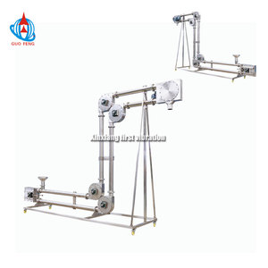 GUOFENG Z Z jenis Vertikal <span class=keywords><strong>Horizontal</strong></span> transportasi baja nirkarat rantai 3D pembawa rantai tabung untuk bubuk - Product Image 1