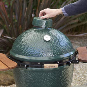 Aksesoris MCD <span class=keywords><strong>Kamado</strong></span> Keramik Top Vent Damper untuk Pemanggang BBQ Bagian Pemanggang Arang Atas - Product Image 1