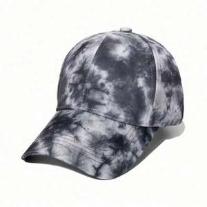 3D Printing European and American Personality Hip-hop Street Hat <b>Tie</b> Dyed Baseball Cap - Product Image 3