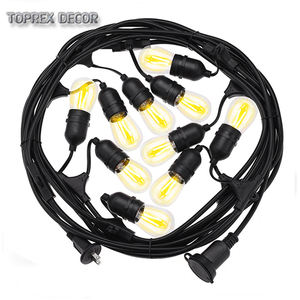 Al Aire Libre impermeable G45 S14 LED festón cuentagotas E27 vacaciones iluminación decoración al aire libre iluminación decorativa - Product Image 4