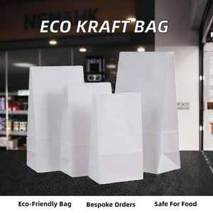 Emballage alimentaire durable avec fermeture à glissière, pochette à fond carré en feuille de PE, haute qualité pour taille et couleur personnalisées, OEM/ODM du Vietnam - Product Image 1