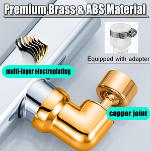 Aérateur de robinet rotatif extensible, tête de pulvérisation de robinet de <span class=keywords><strong>cuisine</strong></span> remplaçable, débit de cascade extensible - Product Image 5