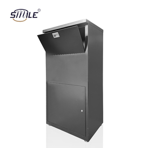 Buzón <span class=keywords><strong>de</strong></span> Paquetería Metálico Antirrobo CHNSMILE, Diseño Independiente, Impermeable, Sin Contacto, para Servicio Postal en Jardines, Escuelas y Oficinas - Product Image 4