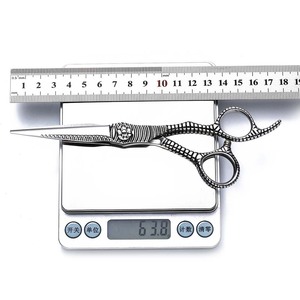 Hairdressing Scissors Set 6 Inch Stainless Steel Flat Shears Thinning Shears For Salon Hair Styling - Product Image 2