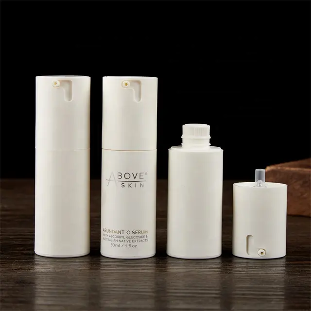 30Ml High-End Pp Plastic Airless Vorstpompfles Voor Crème Lotion Cosmetisch Gebruik Groothandel