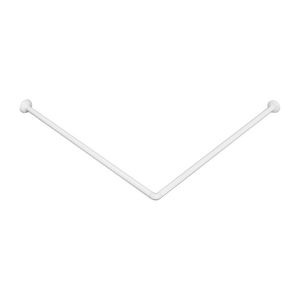Barre de douche double face 80-80 cm pour installation en angle en L - Product Image 1