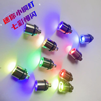 Porte-clés lumineux LED multicolore Mini lumières submersibles clignotantes pour le bricolage Porte-clés Lanterne en papier Floral Mariage