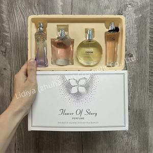 Nouveautés, ensembles de parfums 4 pièces, vente en gros <span class=keywords><strong>pas</strong></span> <span class=keywords><strong>cher</strong></span>, ensemble de parfums de longue durée pour dame Saint Valentin - Product Image 2