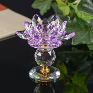 <span class=keywords><strong>Chandelier</strong></span> de lotus en cristal de fabricants pour la décoration de Bouddha lampe de lotus en cristal artisanat <span class=keywords><strong>chandelier</strong></span> décoration de mariage - Product Image 2