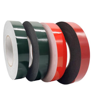 Forte PE spugna nera <span class=keywords><strong>biadesivo</strong></span> ispessito rosso pellicola schiuma pubblicità targhetta di plastica parete adesivo fisso - Product Image 3