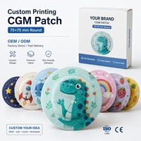Patch CGM pré-découpé de qualité médicale extra-résistant OEM, longue durée, sans latex, hypoallergénique, pour peaux sensibles