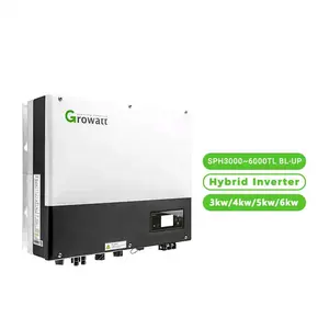 Cheaper Price Growatt SPH 4000w 5000w 6000w Single Phase Hybrid Inverter 5kw SPH 5000TL BL UP Low Voltage With Wifi