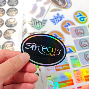 Citas motivacionales con escena de <span class=keywords><strong>lobo</strong></span> de dibujos animados, 50 Uds., pegatinas de caja dorada de Anime, 20ml, calcomanías transparentes para coche Diy, caja holográfica para nota - Product Image 5