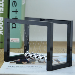 ZD369 giocattoli da tavolo in acrilico <span class=keywords><strong>di</strong></span> alta qualità <span class=keywords><strong>di</strong></span> vendita caldi per adulti giocattoli antiansia Fidgets Newtons culla pendolo Ball - Product Image 2