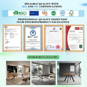 Table à <span class=keywords><strong>manger</strong></span> OKAY Villa, plateau en MDF résistant à la chaleur, pieds en métal modernes, table à <span class=keywords><strong>manger</strong></span> essentielle - Product Image 3