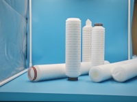 Cartouches filtrantes plissées offshore de 0,2 micron, 40 pouces, 222/226/fin, pour le traitement de l'eau par osmose inverse