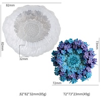 Moules en silicone 3D réalistes et écologiques pour décorations de gâteaux, bougies, résine et décoration intérieure, avec formes irrégulières
