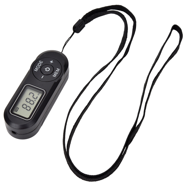 Personal Portable FM Radio with Digital Tuning LCD Display Mini Pocket Radio with Headphones for Walking Jogging