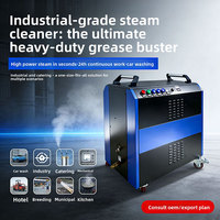 Nettoyeur vapeur industriel portable, machine de nettoyage à la vapeur électrique haute pression pour usage en atelier
