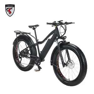LOHAS elektrikli bisiklet ile yetişkin için 48V 10.4Ah çıkarılabilir pil bisiklet ebike 26 inç * 4.0 lastik elektrikli bisiklet