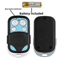 Control Remoto Clonable de Metal con Botón Pequeño, 433/315 MHz, para Persianas Enrollables, Puertas de Garaje, Sistemas de Control de Acceso XR021