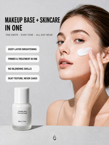 Crème éclaircissante pour le <span class=keywords><strong>teint</strong></span> au collagène, crème <span class=keywords><strong>de</strong></span> base pour le maquillage quotidien - Product Image 2