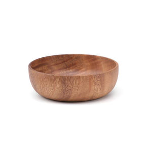 Conjunto de tigelas de cozinha e colher de madeira, pequena potes de madeira para salada de mangá frutas e pratos - Product Image 4