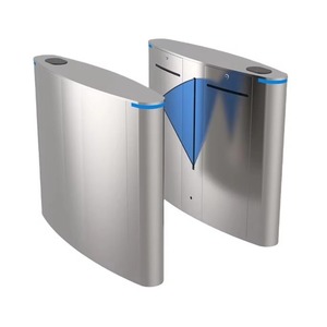 Thông minh vân tay kiểm soát truy cập Flap turnstile lối vào RFID thẻ giải pháp cho người đi bộ turnstile kênh kiểm soát truy cập hàng rào - Product Image 1