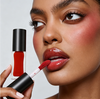 Rouge à lèvres brillant végétalien de logo personnalisé en gros Mini 5g brillant à lèvres liquide de maquillage hydratant 22 couleurs