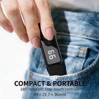 Perangkat Pengetuk Layar Otomatis Cross-border Bestseller Clicker Bahan ABS dengan Umpan Balik Haptik Bercahaya untuk Gaming Ponsel Pintar