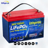 Batterie marine LiFePO4 à décharge profonde 38,4V 100Ah Grade A Haute Tension 6000 Cycles BMS Intelligent RS485 Terminal M8 CE RoHS IP67 OEM ODM