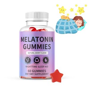 Gomitas de Melatonina de Alta Calidad OEM/ODM, Suplementos para Mejorar el Sueño y la Memoria, Relajantes, No Aptas para Mujeres Embarazadas - Product Image 2