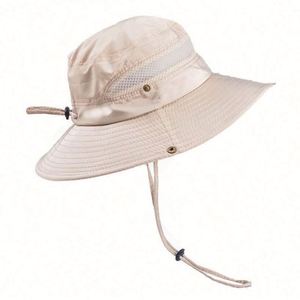 Chapeau Bob de Pêche Respirant et Imperméable en Nylon avec Masque Facial Amovible et Large Bord, Protection Solaire, Conception d'Usine - Product Image 5