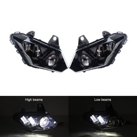 Phares LED Can-Am Maverick X3, feux de croisement et de route, paire de phares de rechange 2017-2026, boîtier en aluminium
