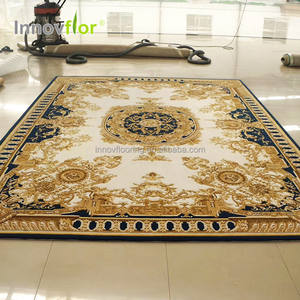 Alfombras chinas hechas a mano de lujo <span class=keywords><strong>para</strong></span> dormitorio, alfombra o alfombra azul <span class=keywords><strong>para</strong></span> sala de estar, personalizadas, cómodas, hechas a mano - Product Image 2