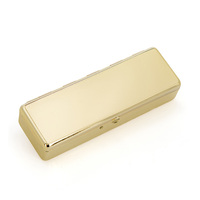 Boîte à pilules de voyage portable avec compartiment métallique, organisateur de médicaments anti-poussière pour usage quotidien, couleur personnalisable, fabricant